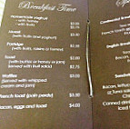 Starfish Cafe menu