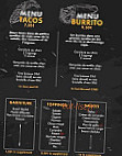 San Tacos menu
