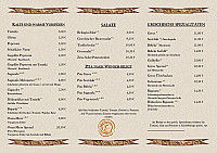 Cafe Zeus menu