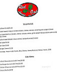 Red Oak Family menu