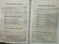 Taverna Kreta menu