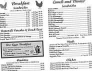 Wilton Grill menu