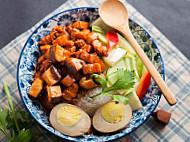 Classic Taiwan Braised Pork Rice (kepong) food