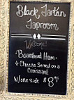 Black Tartan Tap Room menu