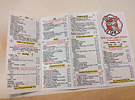 Firehouse Grill menu