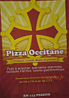 Pizza Oc menu