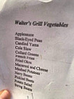 Walter's Grill Inc menu