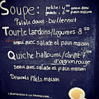 Gaillard Gourmand menu