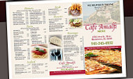 Cafe Amalfi menu