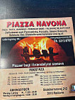 Piazza Navona menu