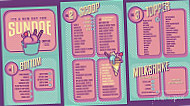 Morgan's Ice Cream Parlor More menu