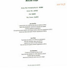 L'etape Louis Xiii menu
