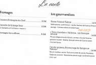 Auberge De Montfleury menu