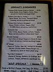 Cooksville Grill menu