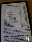 Cooksville Grill menu