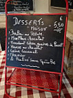 Les Muriers menu