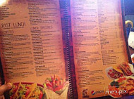 El Burrito Mexican Rest menu