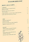 Ristorante Tassobarbasso menu