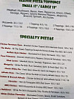 Seven Lakes Pizza Kitchen menu