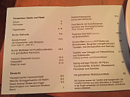 Restaurant Schmiedstube menu