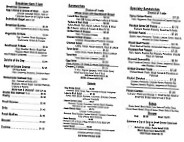 Brewed Awakenings menu