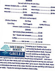 Southern Roots Grille menu