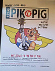 Pik N Pig menu