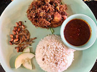 Nasi Lemak Ikan Bakar Arang food