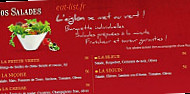Pizza L Aiglon menu