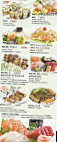 Sushi Store menu