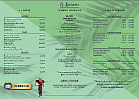 Restaurant Le Louisiane menu