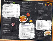 Pizzeria Alibaba menu