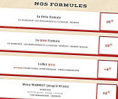 Big Fernand Vincennes menu