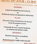 LE FRANCAIS menu
