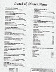 Stanz Cafe menu