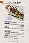 Amami Sushi Bistro menu