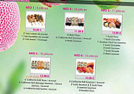 Neo Sushi menu
