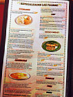Las Palmas Mexican Grill menu