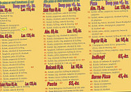 Skodborg Pizzaria menu