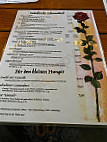Gasthaus Rose menu