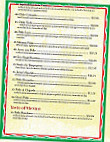 La Fiesta Mexican menu