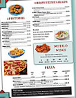 Zeno's Italian menu