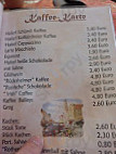 Hotel Gotisches Haus Cafe menu