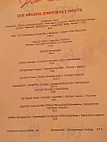 Helene Disco&Restaurant menu