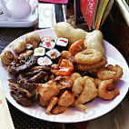 Mongolian Barbeque food