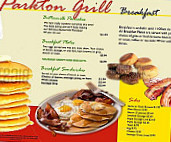 Parton Grill menu