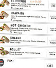 Pimp My Burger menu