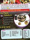 Saladium menu
