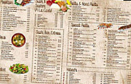 Soho Asian Bistro menu