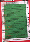 La Casa Theo menu